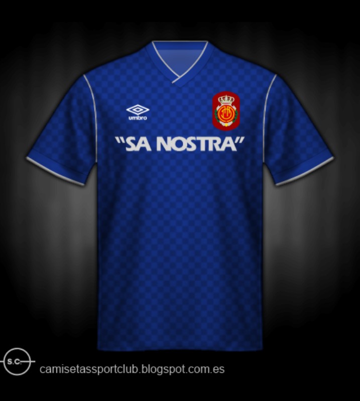 RCD Mallorca 1989-90 Away Kit