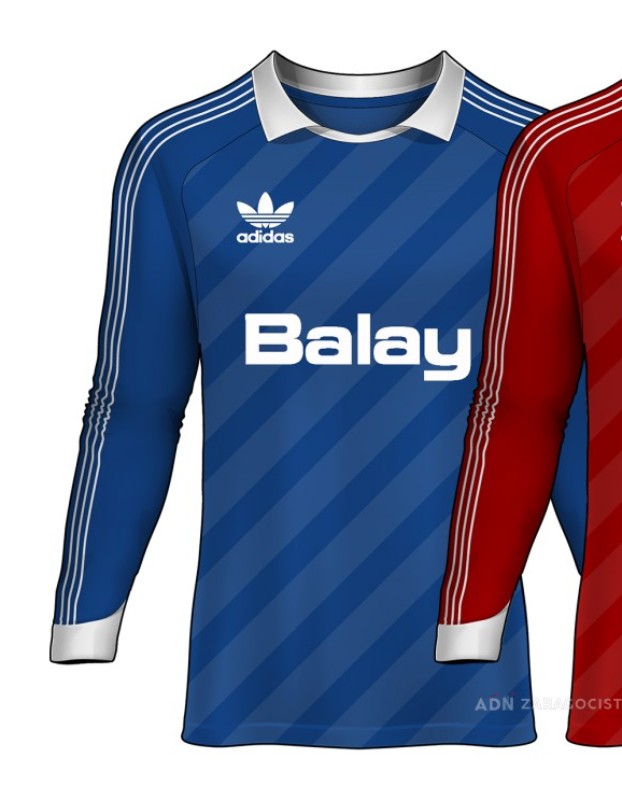 Real Zaragoza CD 1989-90 GK 1 Kit