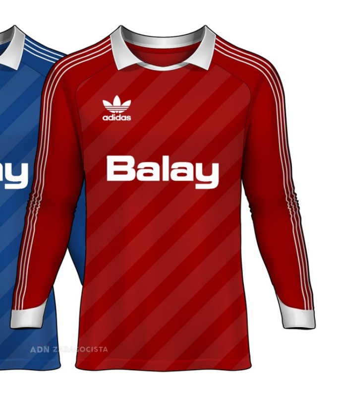 Real Zaragoza CD 1989-90 GK 2 Kit