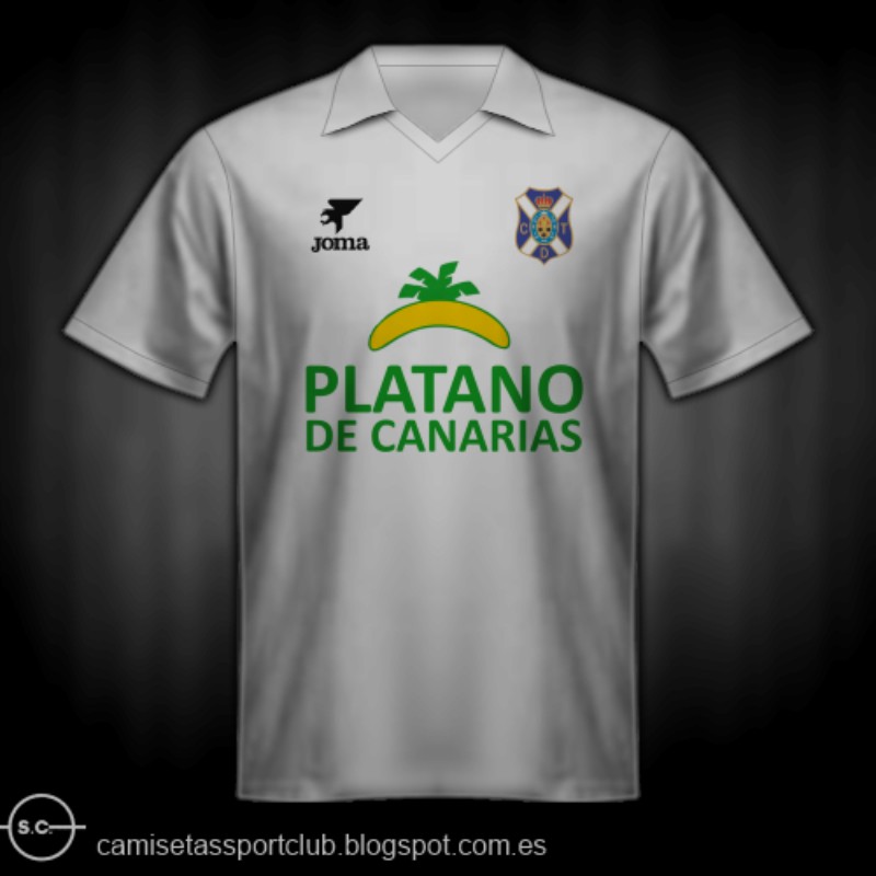 CD Tenerife 1989-90 Home 3 Kit