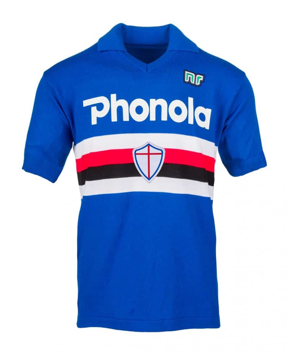UC Sampdoria 1985-86 Home Kit