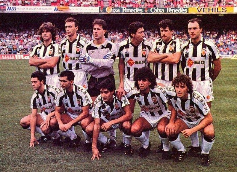 CD Castellón 1989-90 Home Kit