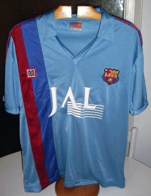 FC Barcelona 1990-91 Away V2 Kit