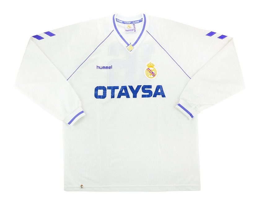 Real Madrid 1990-91 Home Kit