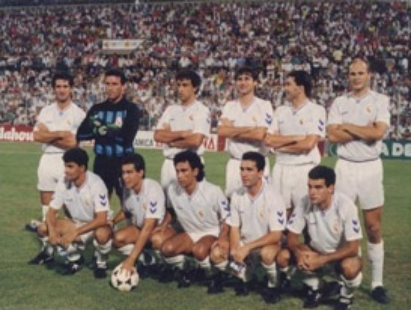 Real Madrid 1990-91 Home 2 Kit