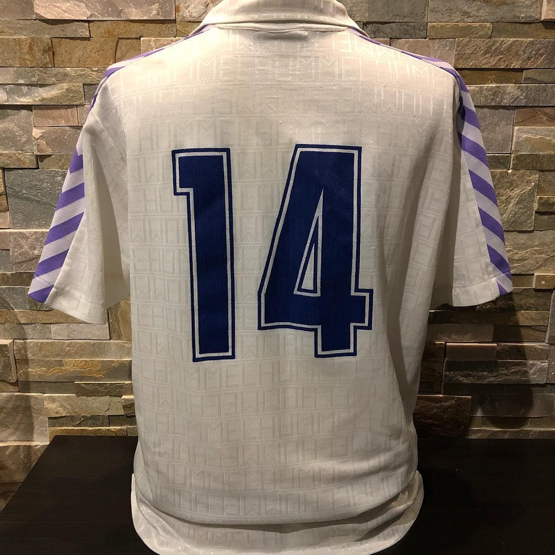 Real Madrid 1990-91 Pre-Season Home Kit