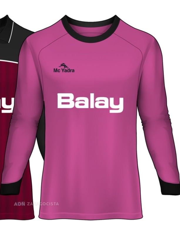 Real Zaragoza CD 1990-91 GK Away Kit