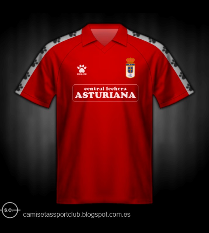 Real Oviedo 1990-91 Away Kit