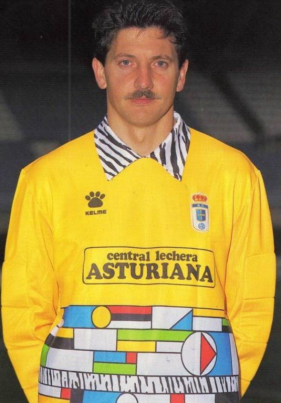 Real Oviedo 1990-91 GK 1 Kit