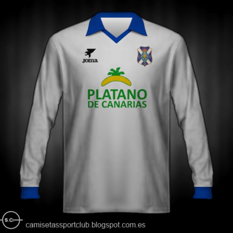 CD Tenerife 1990-91 Home 2 Kit