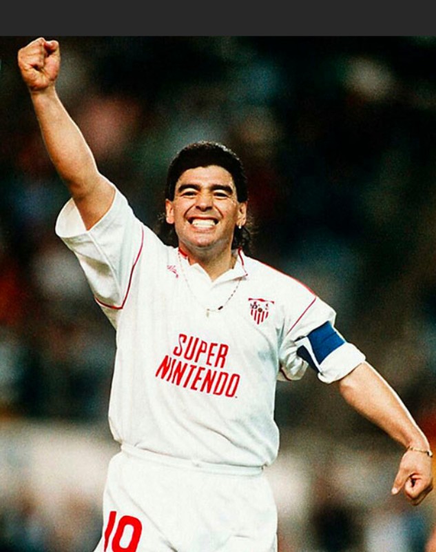 Sevilla FC 1991-92 Home V2 Kit