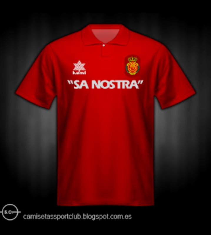 RCD Mallorca 1991-92 Home 2 Kit