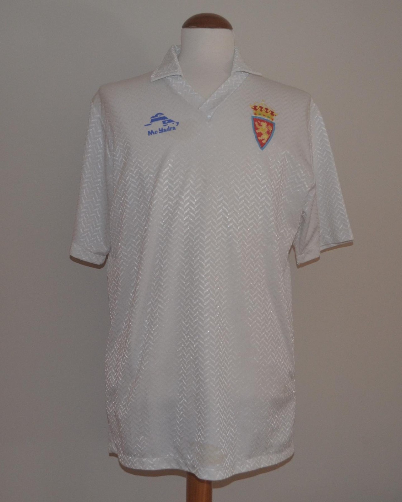 Real Zaragoza CD 1991-92 Home Kit