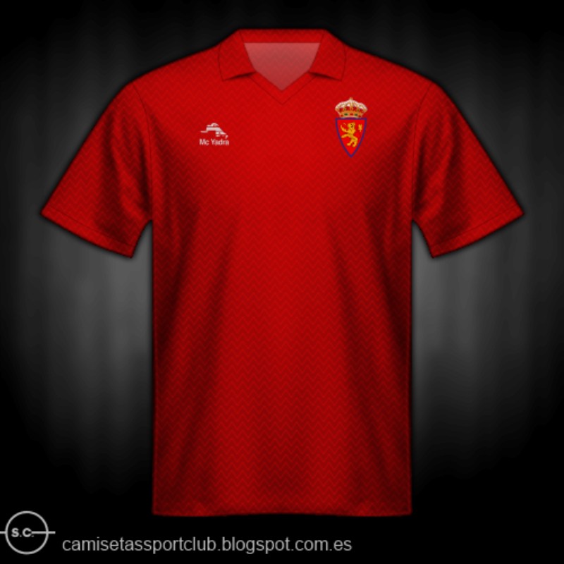 Real Zaragoza CD 1991-92 Away Kit
