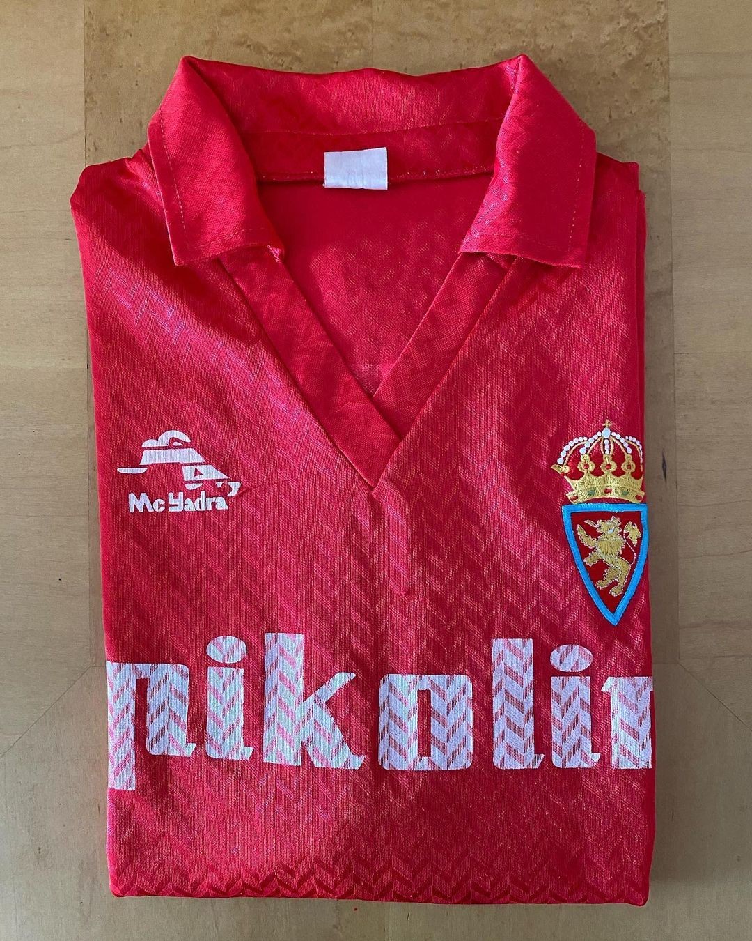 Real Zaragoza CD 1991-92 Away 2 Kit