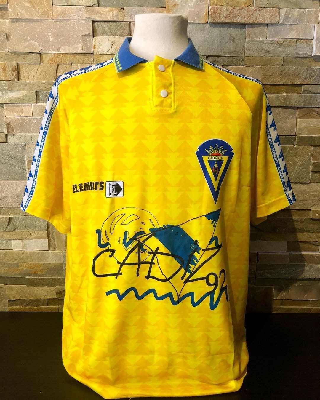 Cádiz CF 1991-92 Home Kit