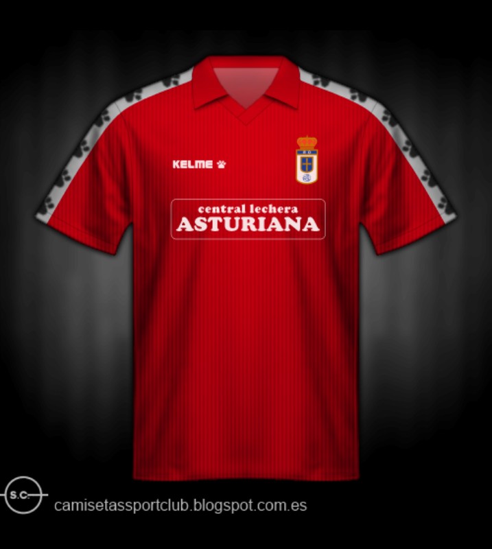 Real Oviedo 1991-92 Away Kit