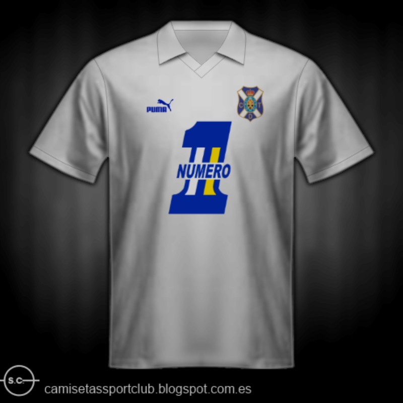 CD Tenerife 1991-92 Home Kit