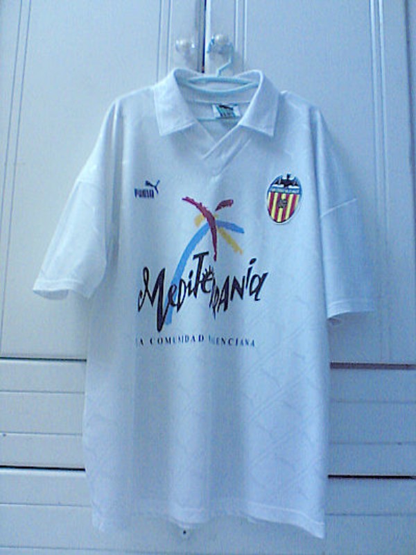 Valencia CF 1992-93 Home Kit