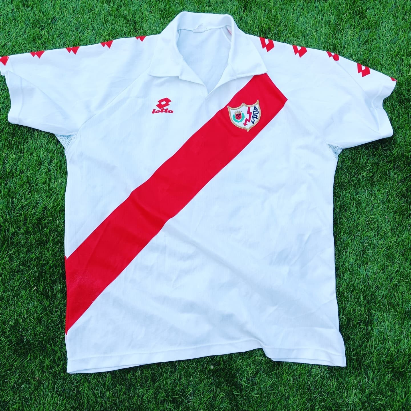 Rayo Vallecano 1992-93 Home Kit