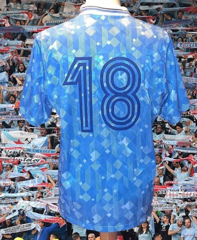 Celta Vigo 1992-93 Home Kit