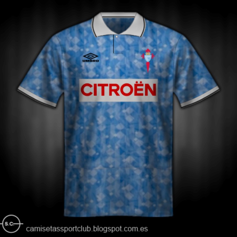 Celta Vigo 1992-93 Home Kit
