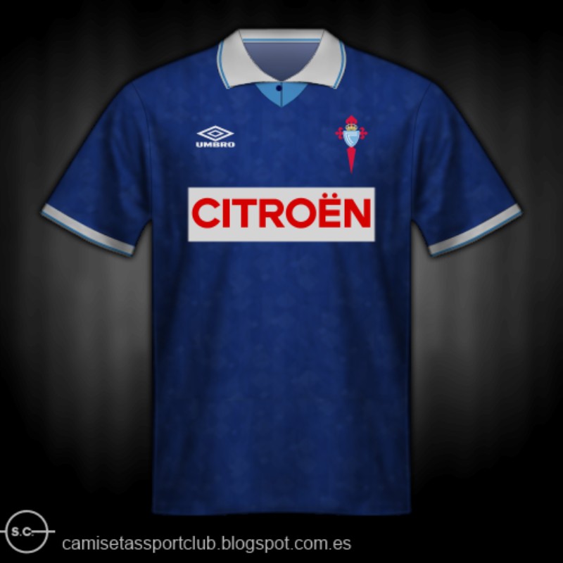 Celta Vigo 1992-93 Away 2 Kit