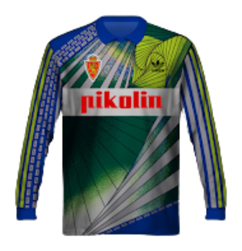 Real Zaragoza 1992-93 GK 1 Kit