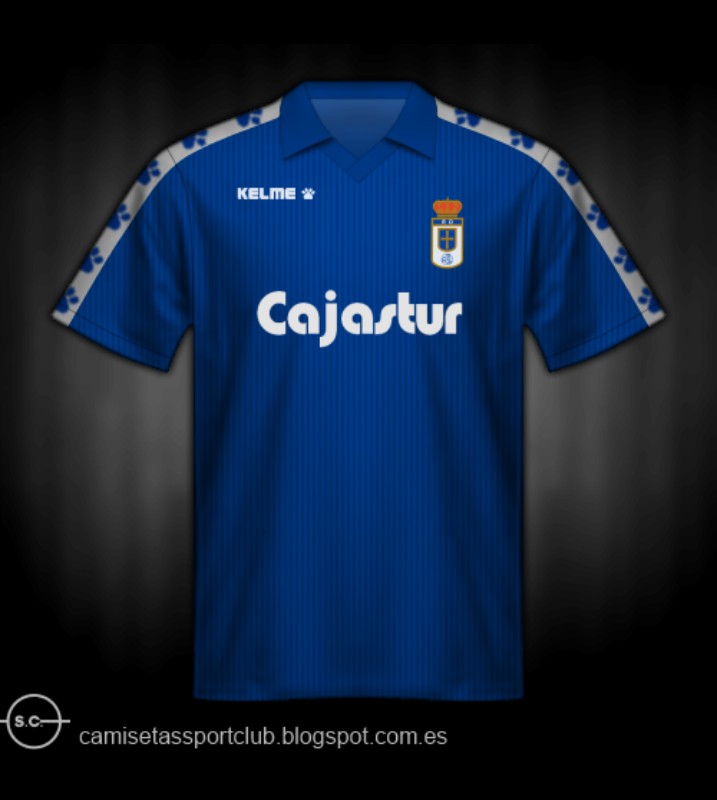 Real Oviedo 1992-93 Home Kit