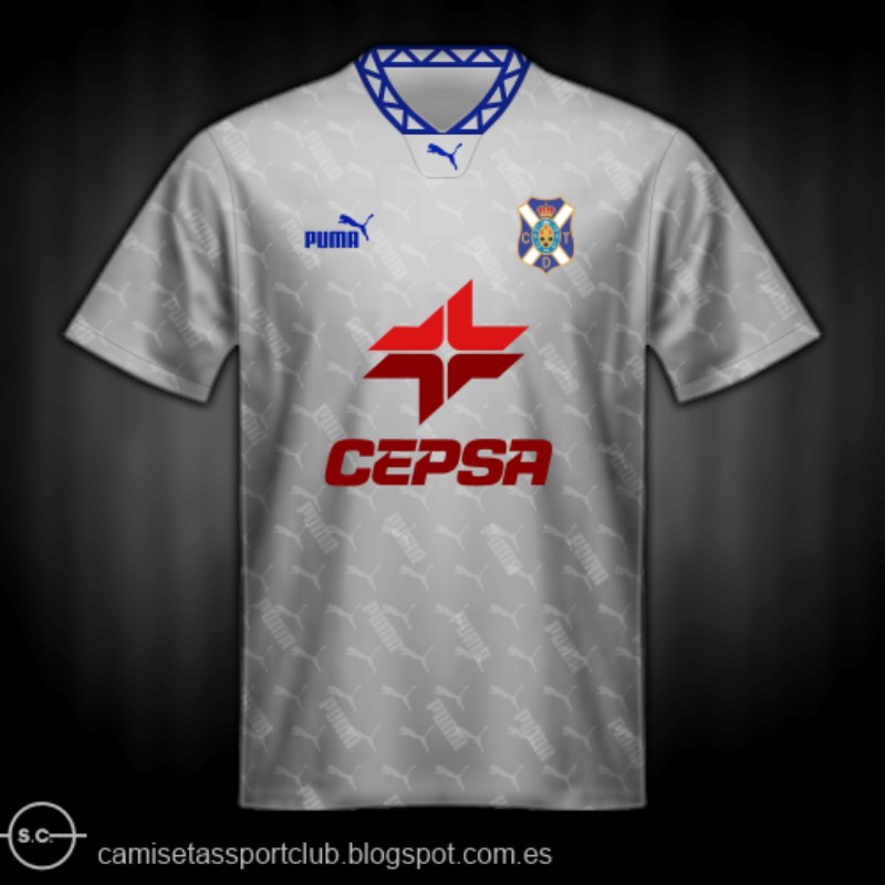 CD Tenerife 1992-93 Home 2 Kit