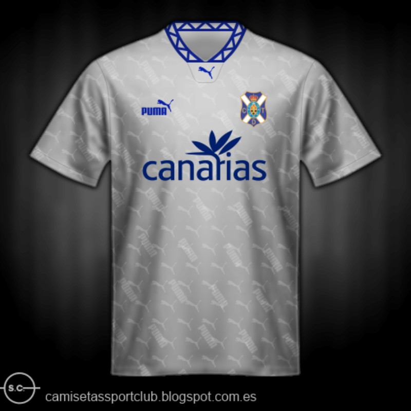 CD Tenerife 1992-93 Home 2 Kit