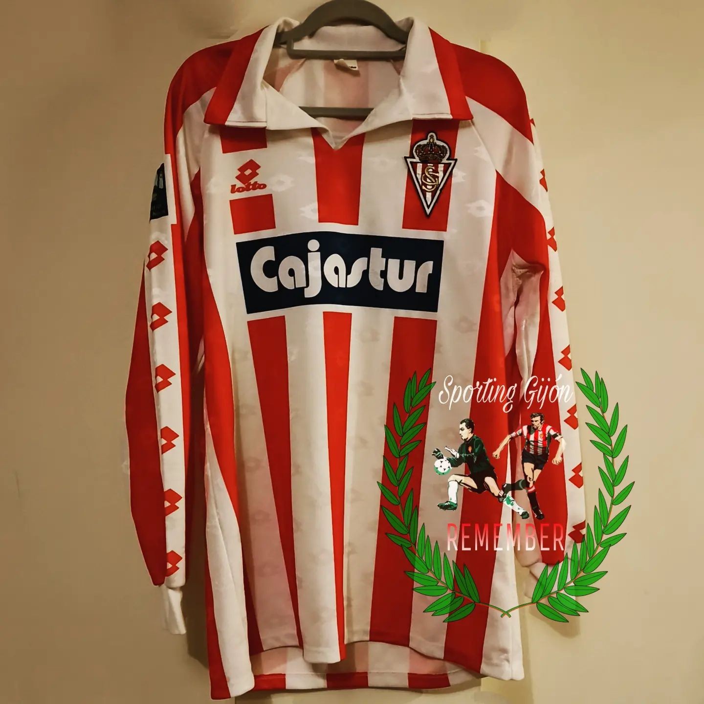 Sporting Gijón 1992-93 Home Kit