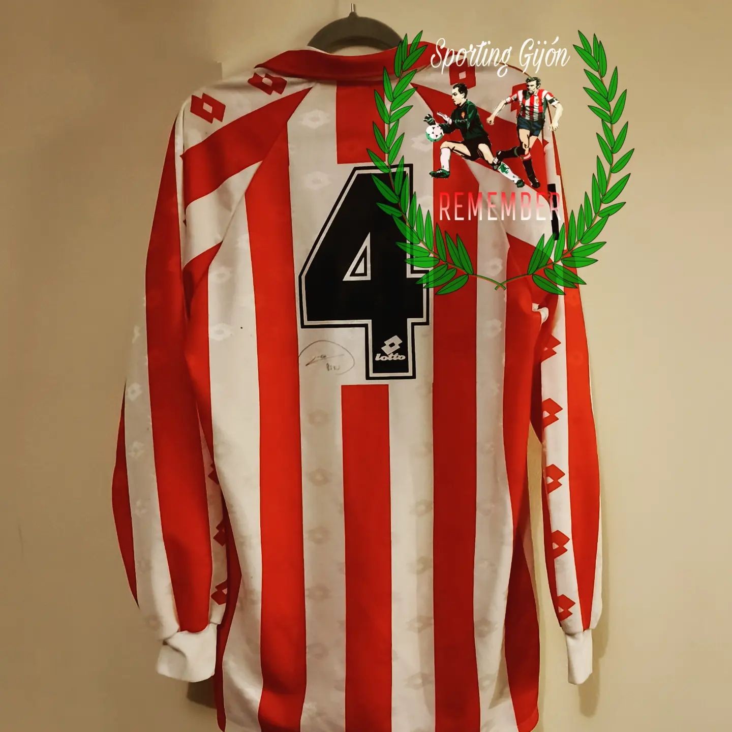 Sporting Gijón 1992-93 Home Kit