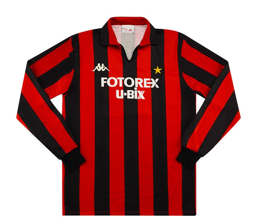 AC Milan 1986-87 Home Kit