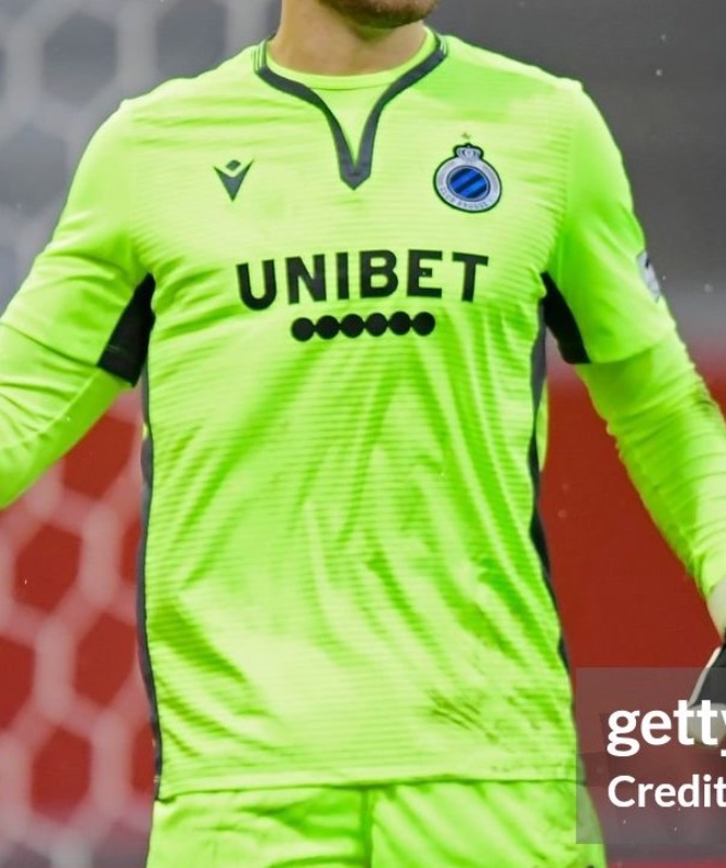 Club Brugge 2019-20 GK 2 Kit
