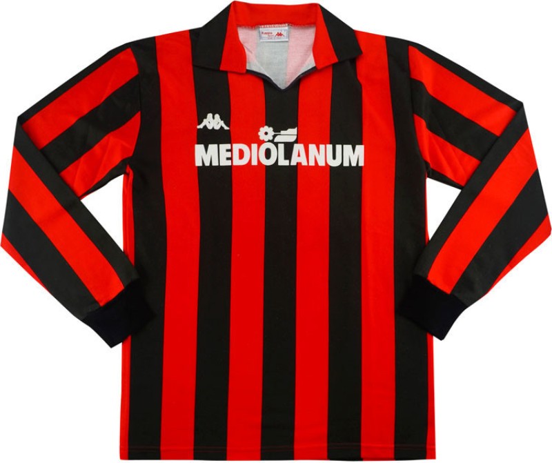 AC Milan 1987-88 Home Kit