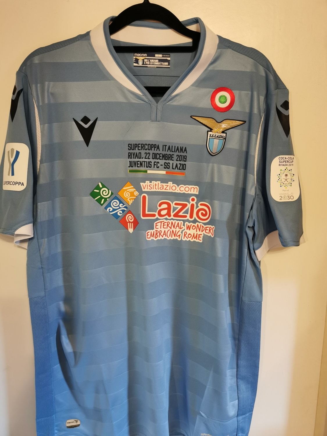 SS Lazio 2019-20 Supercoppa Italiana Kit
