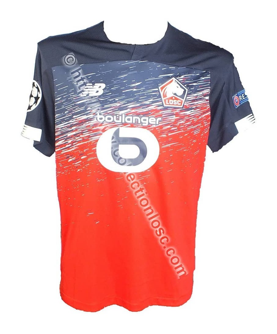 Lille LOSC 2019-20 Champions League Home Kit