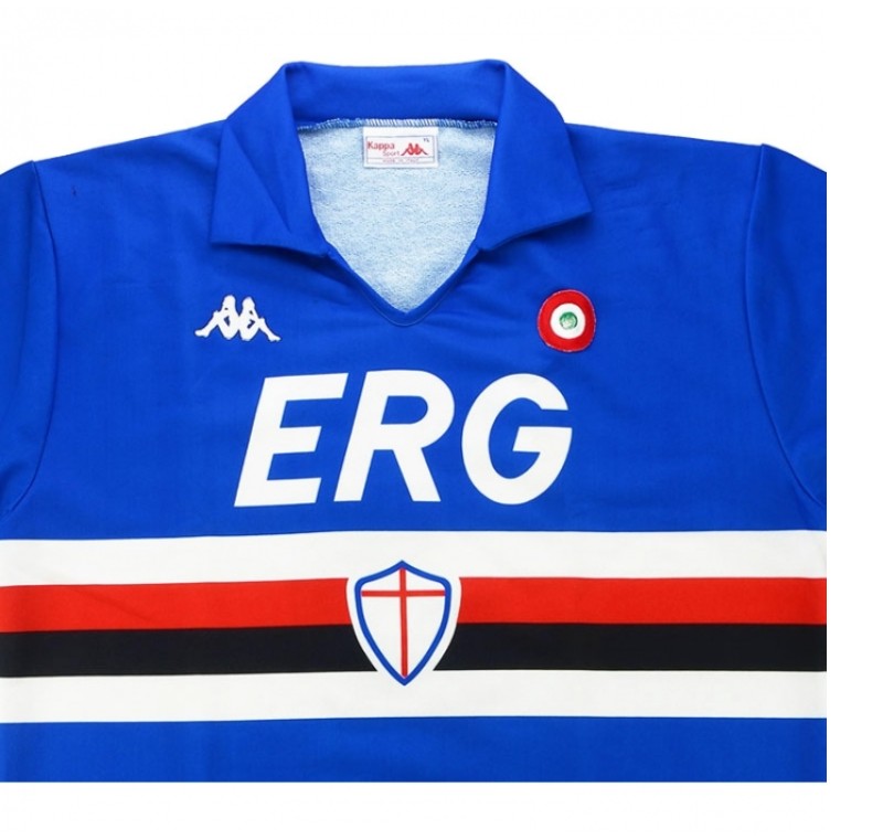 UC Sampdoria 1988-89 Home Kit