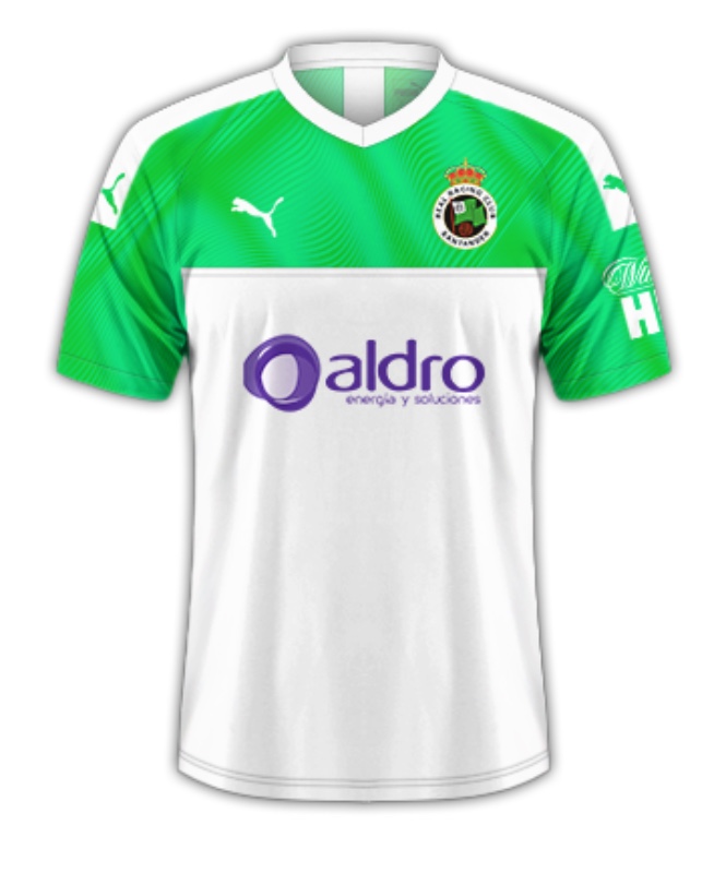 Racing de Santander 2019-20 Home Kit