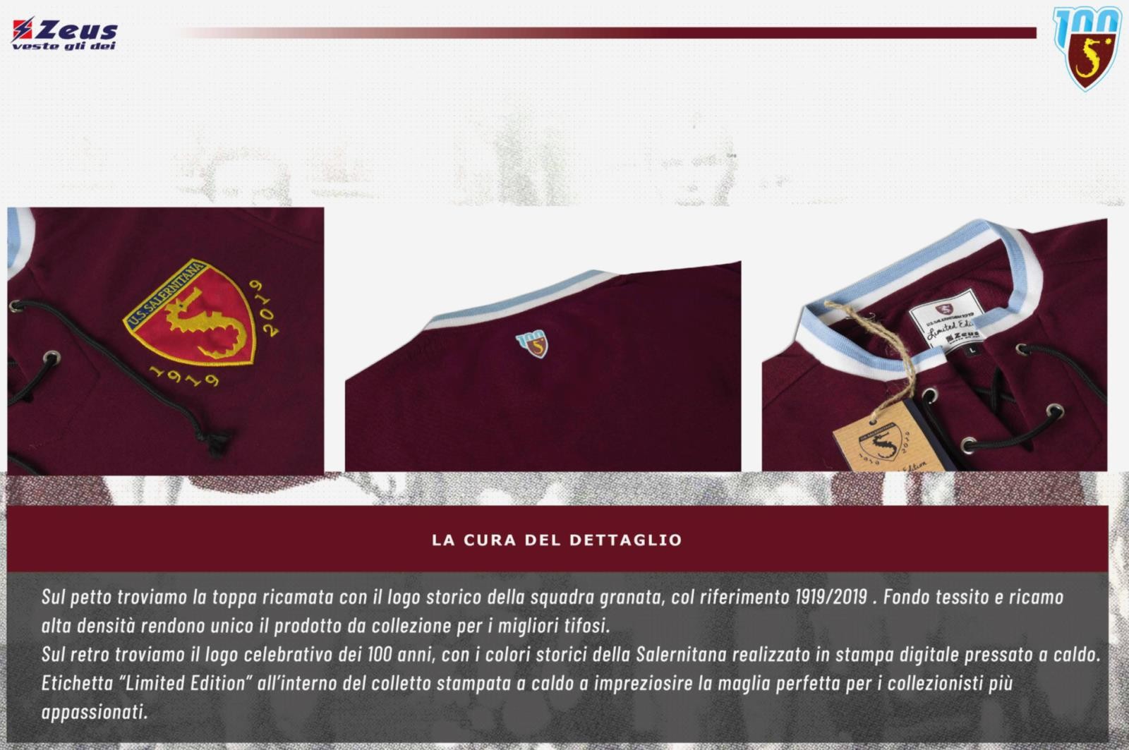 Salernitana 2019-20 Centenary Kit