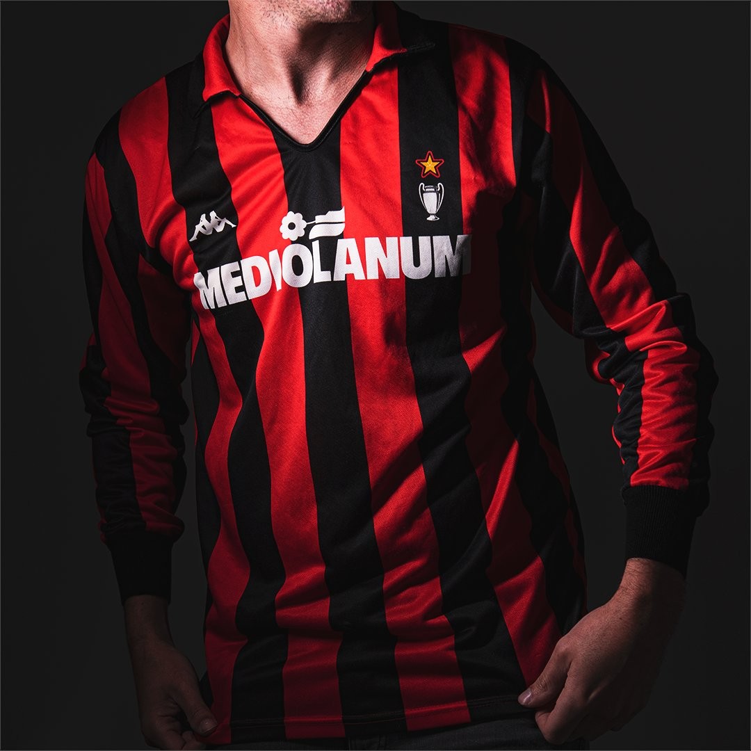 AC Milan 1989-90 Home Kit