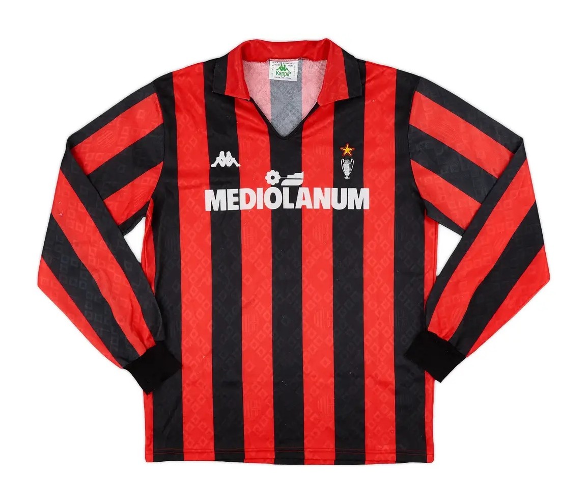 AC Milan 1989-90 Home Kit