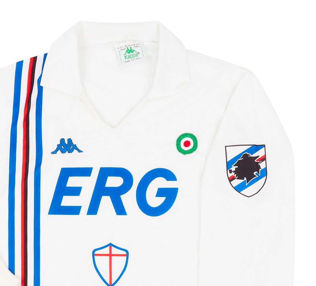 UC Sampdoria 1989-90 Away Kit