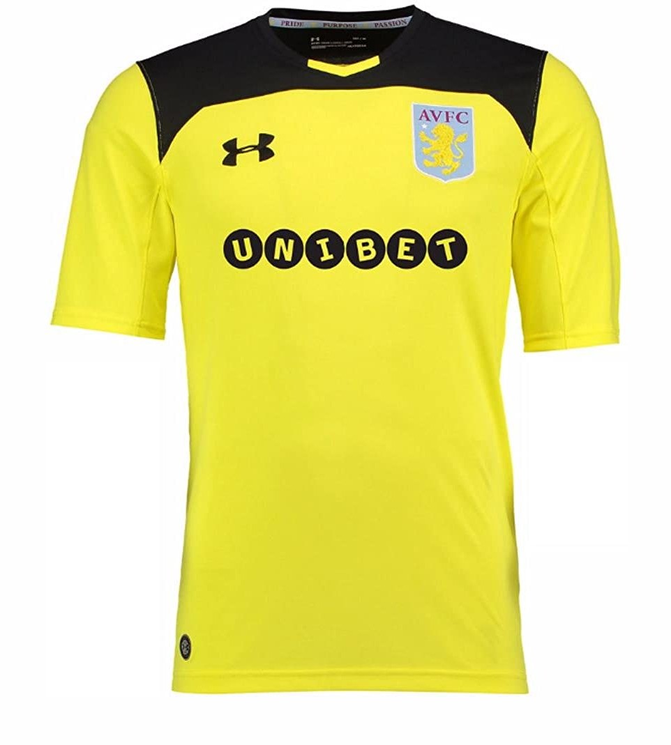 Aston Villa 2017-18 GK Home Kit