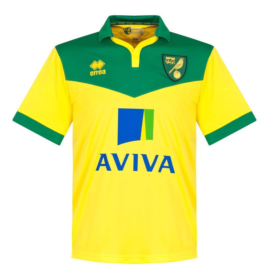 Norwich City 2014-15 Home Kit