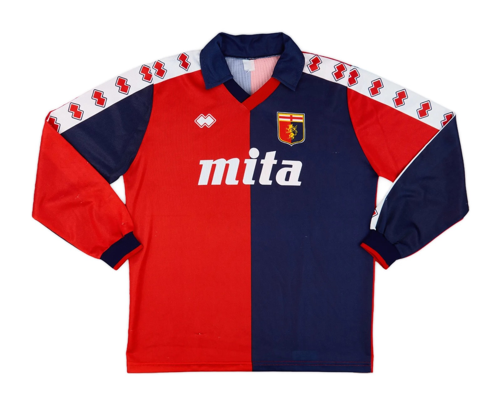 Genoa CFC 1989-90 Home Kit