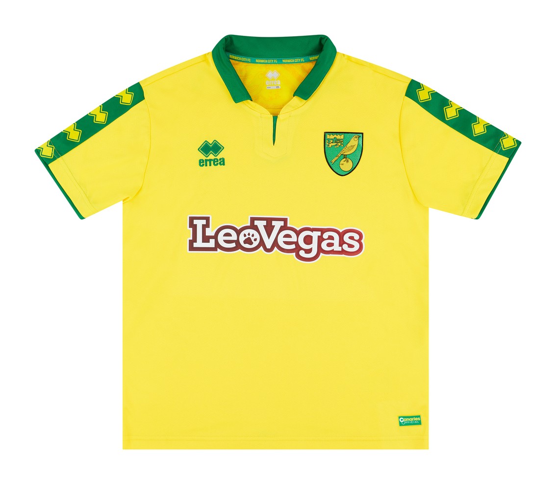 Norwich City 2017-18 Home Kit