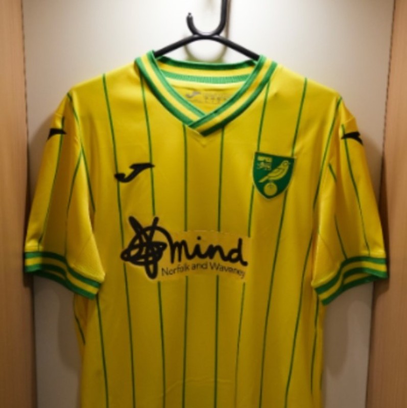 Norwich City 2022-23 Home V2 Kit