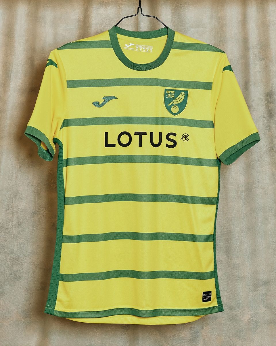 Norwich City 2023-24 Home Kit